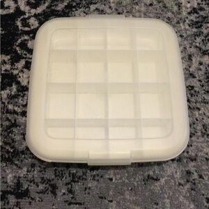 Vintage Eagle Craftstor Craftstorables White Storage Container